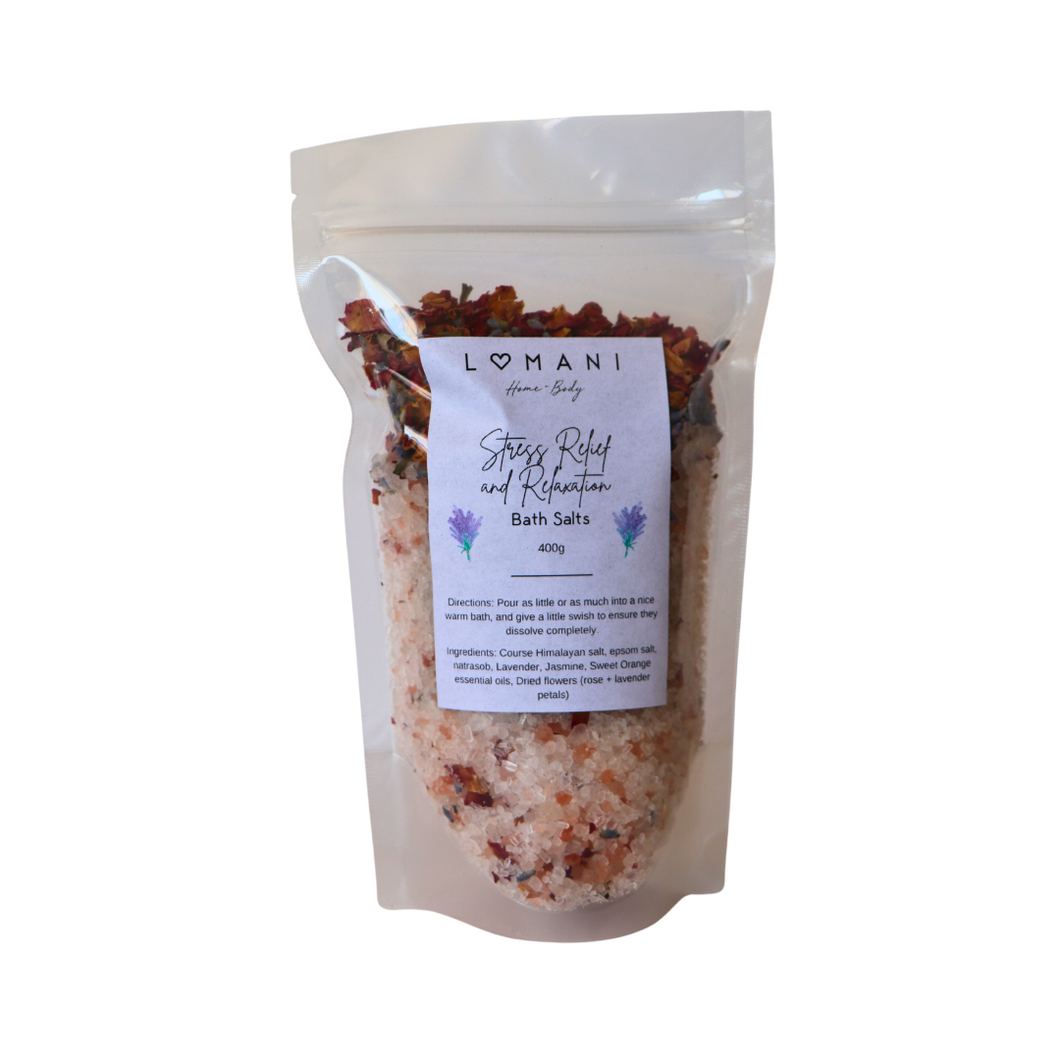 Essential Oil Bath Salts