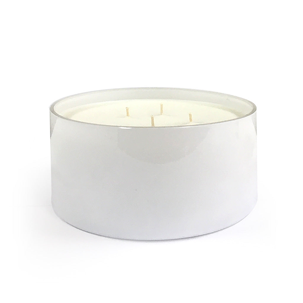 Candle Bowl - Gloss White